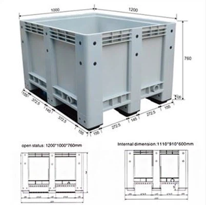 Rigid Bulk Pallet Container