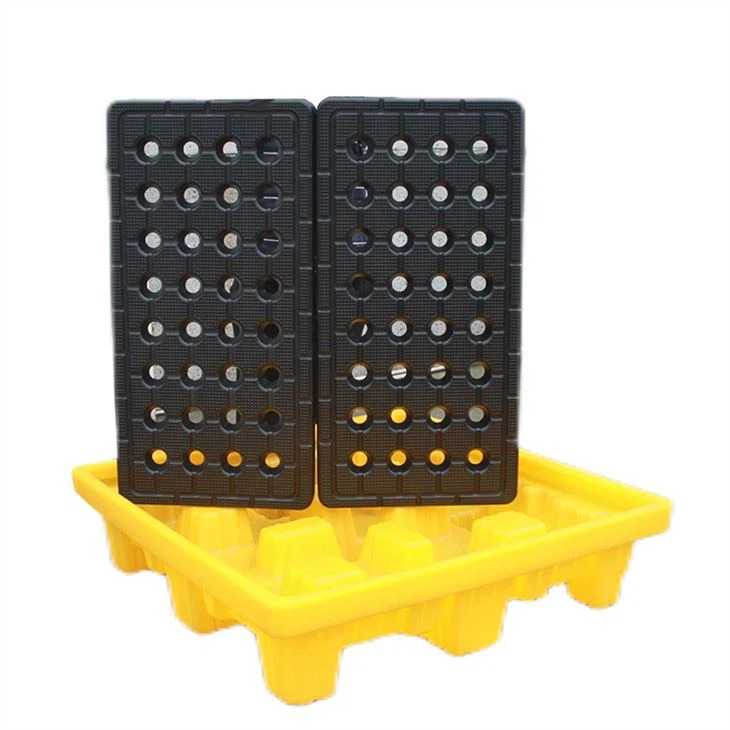 Plastic 4 Drums Spill Deck