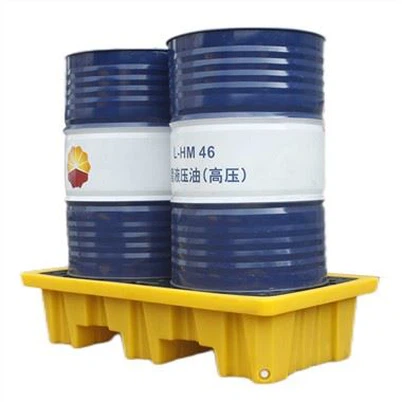 2 Drum Oil Spill Containment Plastic Pallet