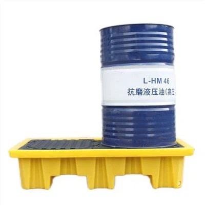 2-Drum Poly Spill Pallet