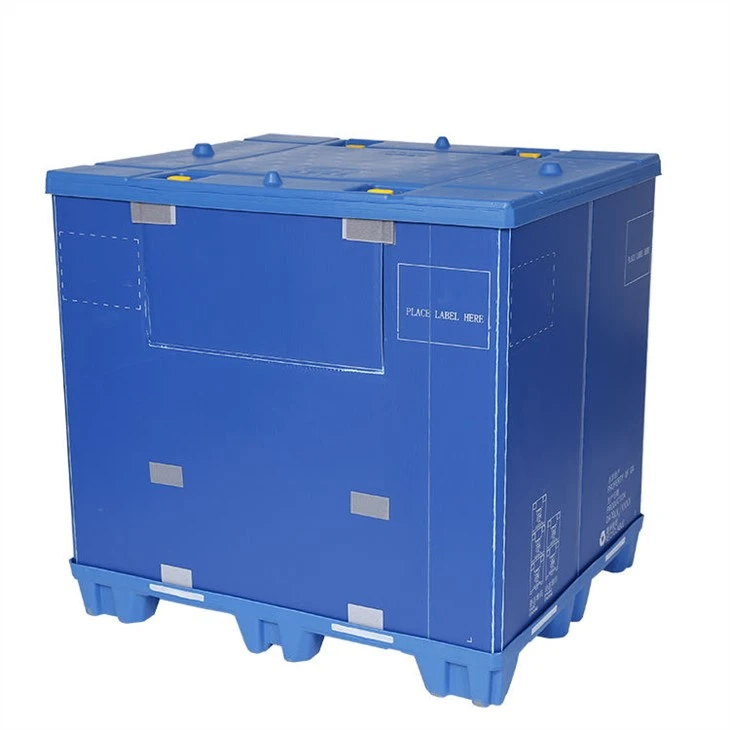 Coaming Foldable Storage Pallet Box