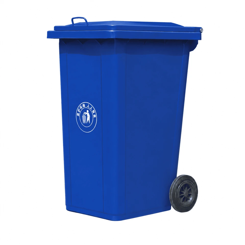 360L Steel Waste Bin For Commercial Collection