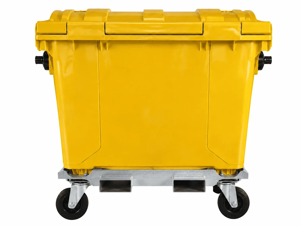 660L Heavy Duty Wheelie Bin With Steel Base suppliers