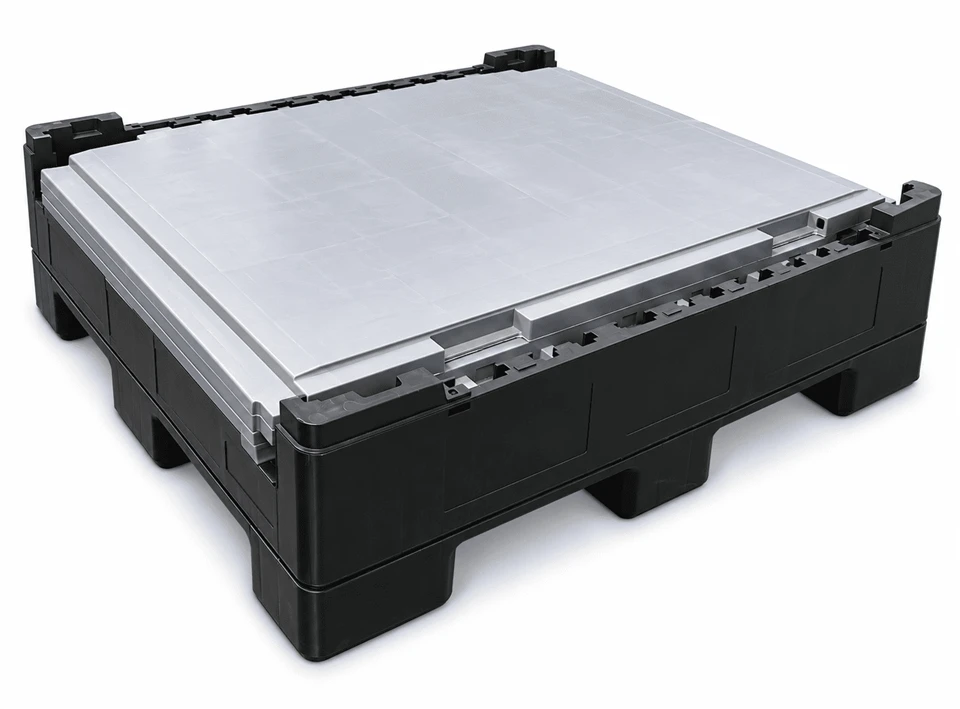Foldable IBC Container For Liquid Transport