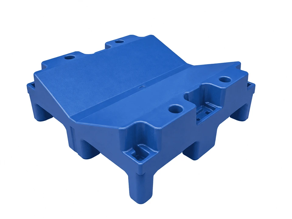 Heavy Duty Plastic Roll Pallet 27" X 27"