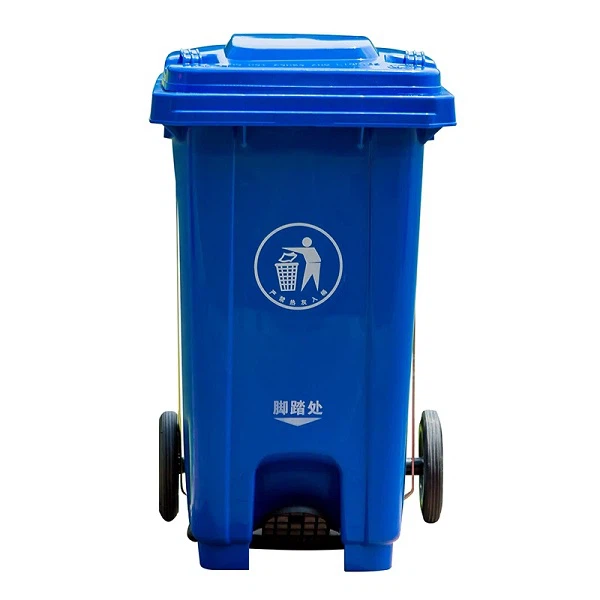 Enlightening Pallets Wheeled Pedal Garbage Bin Enlightening Pallets Wheeled Pedal Garbage Bin