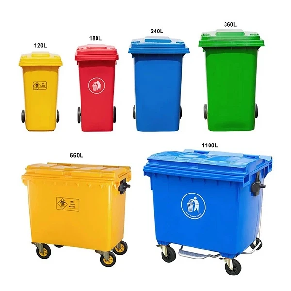 Plastic Commercial Trash Bin
