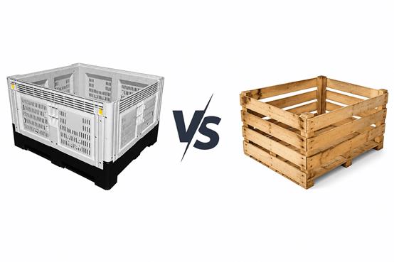 Plastic-Pallet-Box-VS-Wooden-Crate-Comparison Plastic-Pallet-Box-VS-Wooden-Crate-Comparison