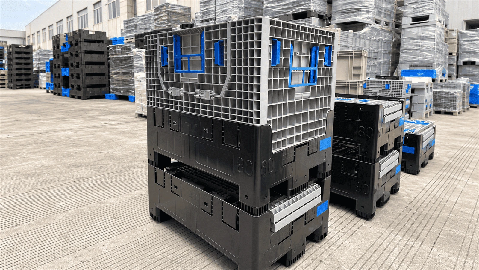 Plastic Pallet Boxes Plastic Pallet Boxes