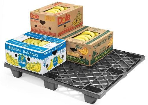 Fruit-Export-Banana-Crates-on-One-Way-Pallet Fruit-Export-Banana-Crates-on-One-Way-Pallet