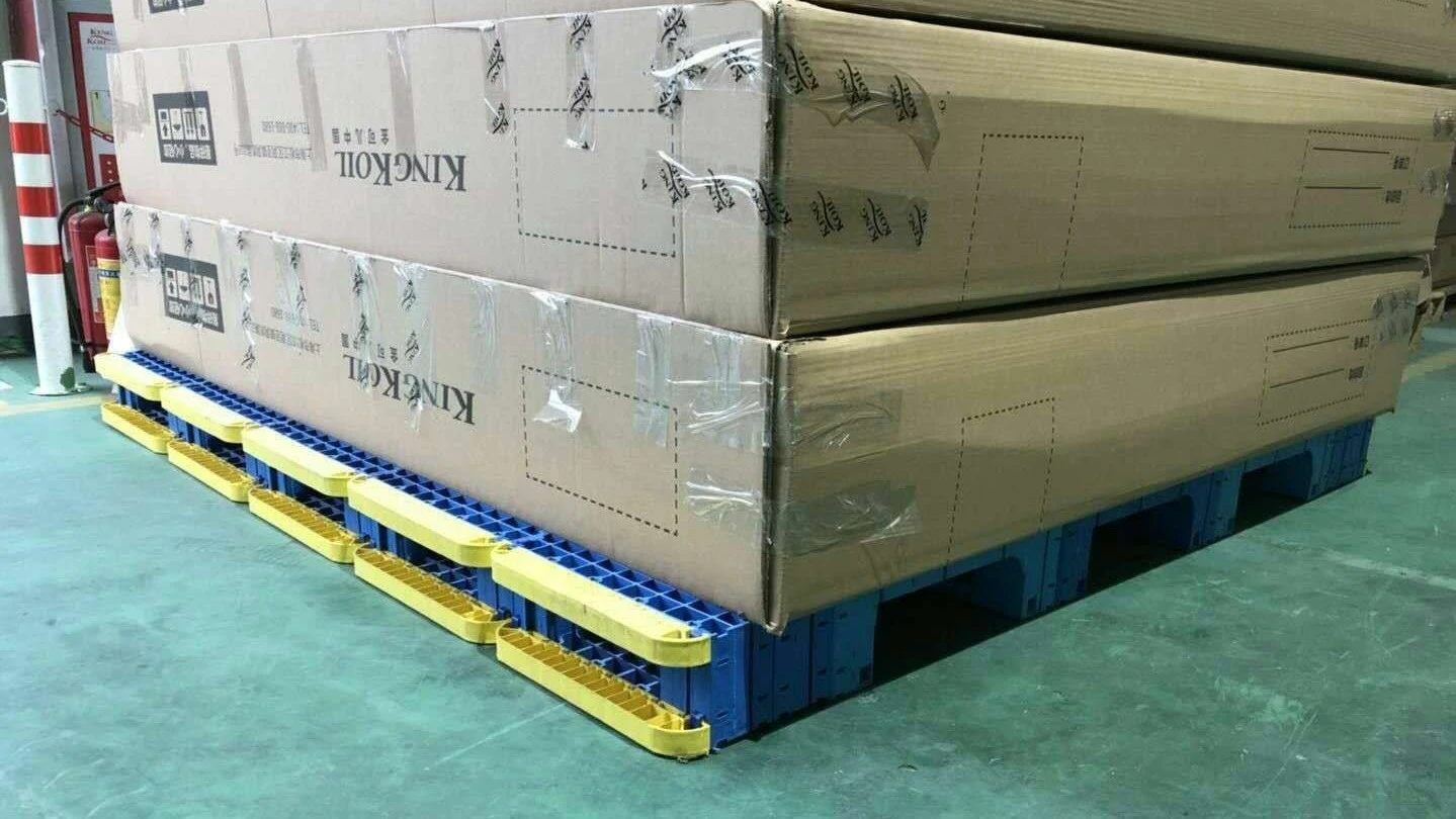 stackable-plastic-pallet-retaining-edge-carton-load-application stackable-plastic-pallet-retaining-edge-carton-load-application