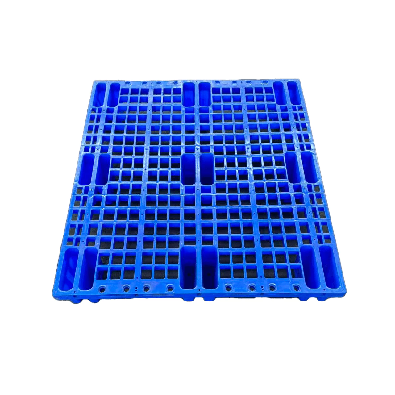 Single-Face-Stackable-Plastic-Pallet-Top-Deck-Grid-Design Single-Face-Stackable-Plastic-Pallet-Top-Deck-Grid-Design