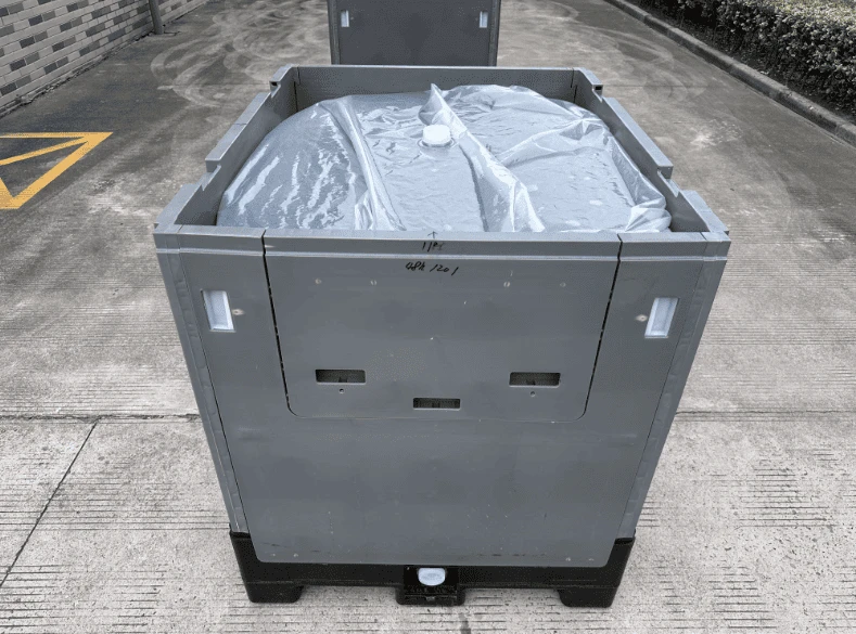 1000L-Foldable-IBC-with-Liner-Bag-for-Liquid-Transport 1000L-Foldable-IBC-with-Liner-Bag-for-Liquid-Transport
