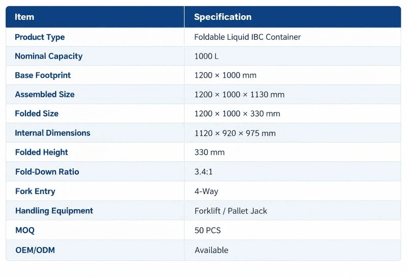 IBC-for-Liquid-Food-Packaging-Specification-Parameters IBC-for-Liquid-Food-Packaging-Specification-Parameters