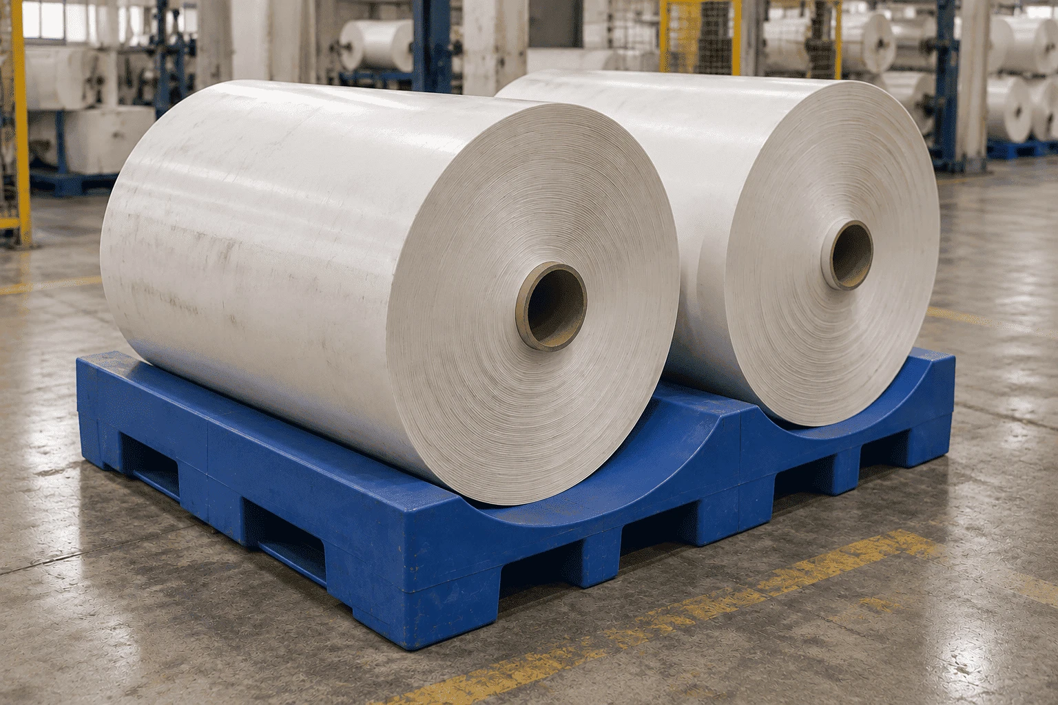 44x48-2-cradle-plastic-roll-pallet-paper-roll-warehouse-application 44x48-2-cradle-plastic-roll-pallet-paper-roll-warehouse-application