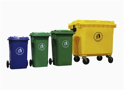 1100L HDPE Medical Waste Bin