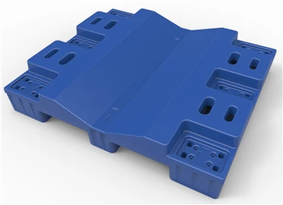 1200×1000 Cradle Style Roll Pallets Blue