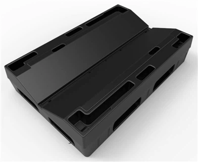 1230×800 Cradle Style Roll Pallets Black