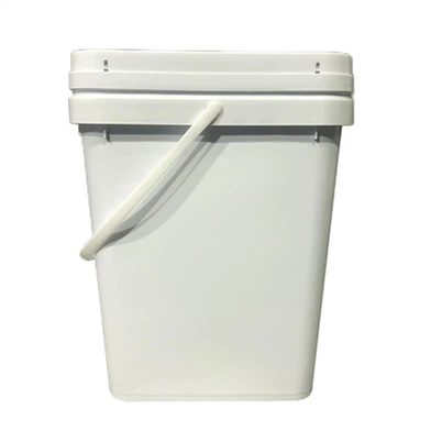 19L Square Plastic Buckets With Lids