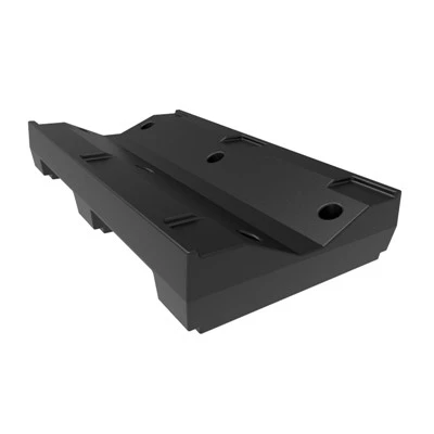 28" X 48" Black Plastic Roll Pallet