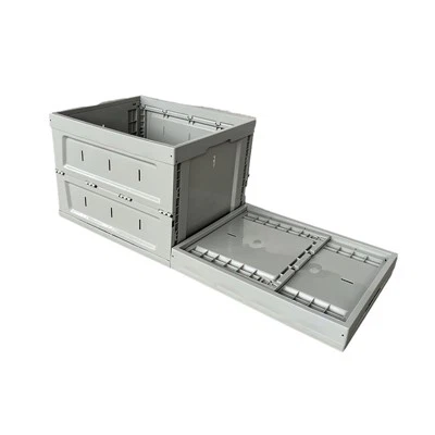 ASRS Stackable Foldable Solid Wall Plastic Crate