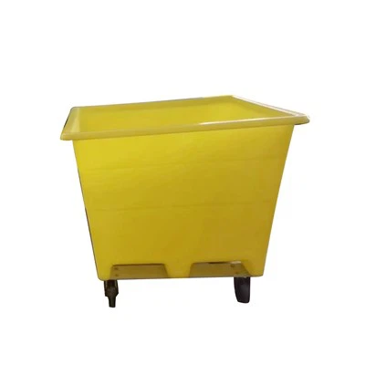 Durable Storage Fish Farming Material Barrels With Wheels