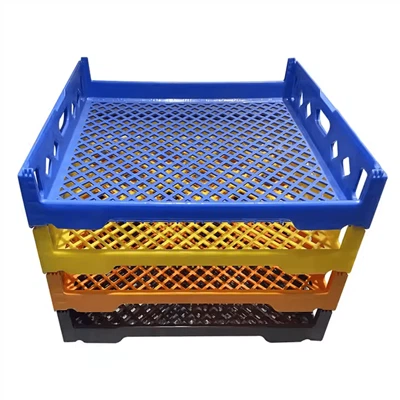 Food Grade Perforated Stackable Bakery Bread Tray