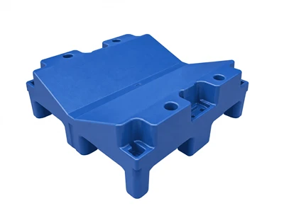 Heavy Duty Plastic Roll Pallet 27" X 27"