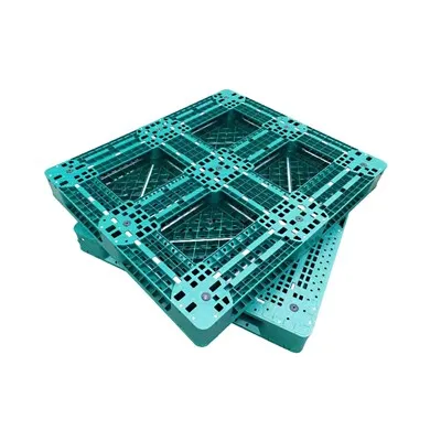 HEDP Non-reversible Double Deck Plastic Pallets