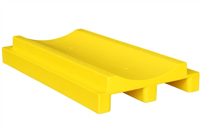 Plastic 2-way Roll Cradle Pallet
