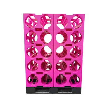 Plastic Water Bottle Storage Racks